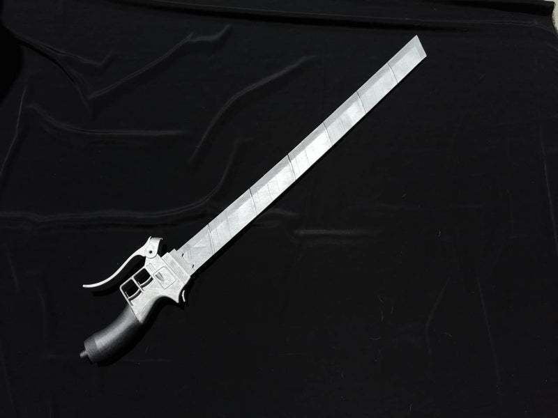 Attack on Titan 3D Gear Sword Blade Life Size Cosplay - Boosted Props