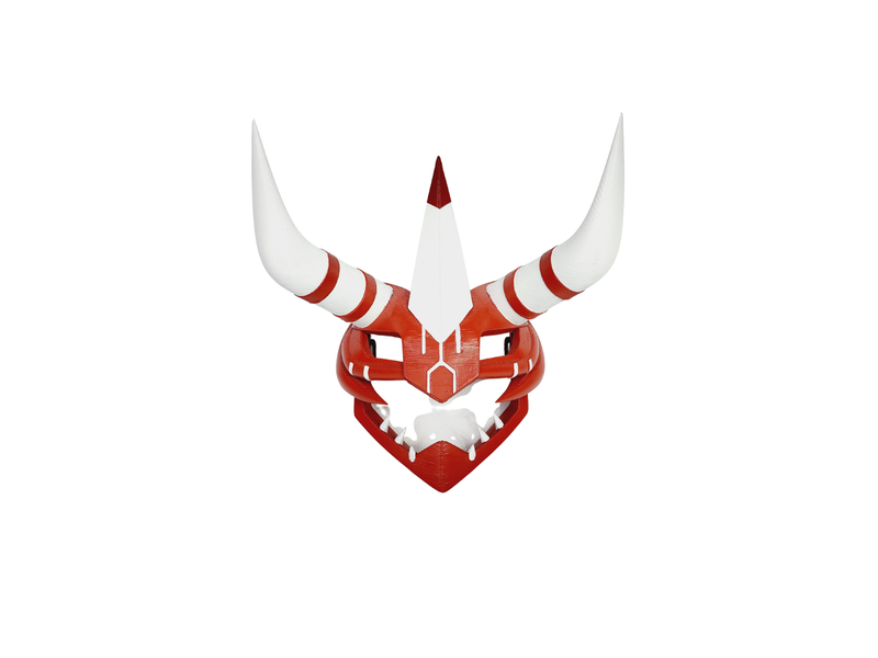 Flame Spirit Cosplay Mask