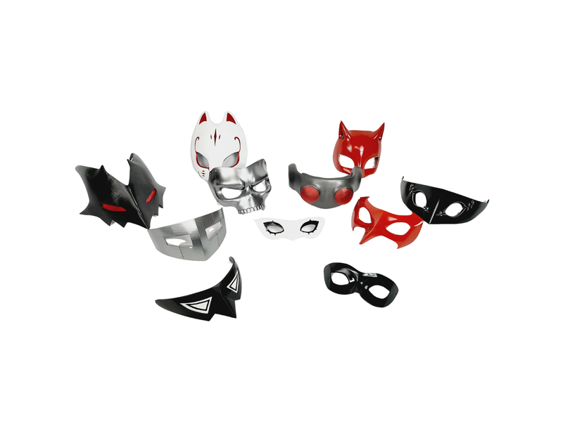 Full Mask Set - Joker Skull Panther Queen Noir Fox Oracle Wolf Violet Crow