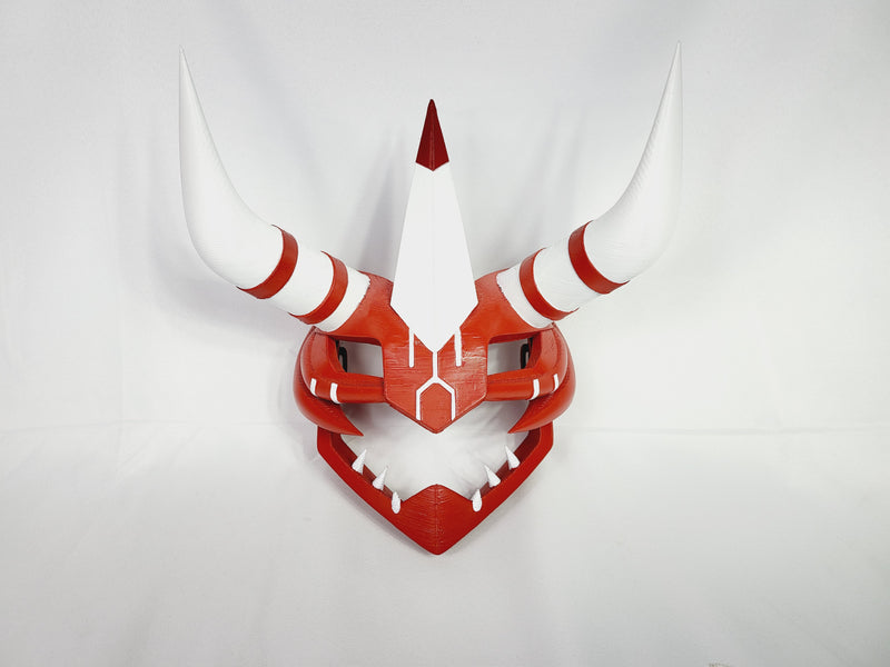 Digimon Frontier Agunimon Cosplay Mask - Boosted Props