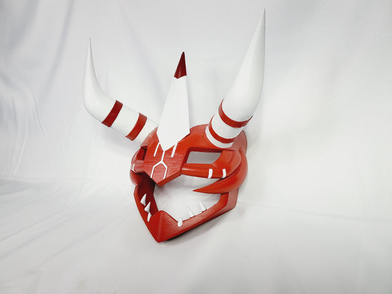 Digimon Frontier Agunimon Cosplay Mask - Boosted Props