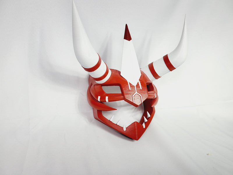 Digimon Frontier Agunimon Cosplay Mask - Boosted Props