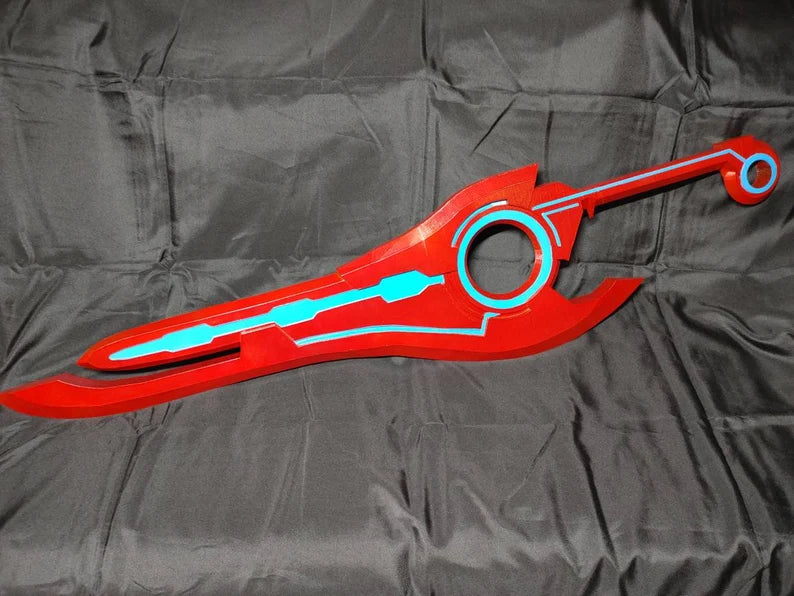 Shulk Monado II Lifesize Cosplay Sword - Boosted Props