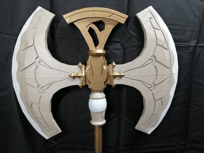 Axe of Ukonvasara Fire Emblem Three Houses Lifesize Cosplay Piece - Boosted Props