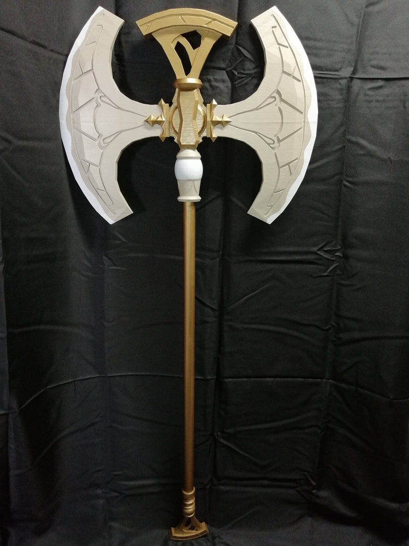 Axe of Ukonvasara Fire Emblem Three Houses Lifesize Cosplay Piece - Boosted Props