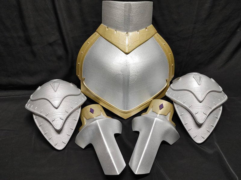 Seiya Ryuuguuin Chest and Armor Set Cosplay Piece The Hero Is Overpowered but Overly Cautious - Boosted Props