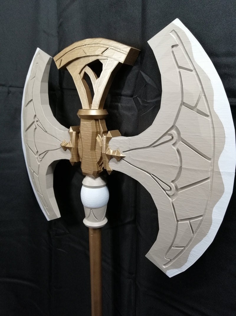 Axe of Ukonvasara Fire Emblem Three Houses Lifesize Cosplay Piece - Boosted Props