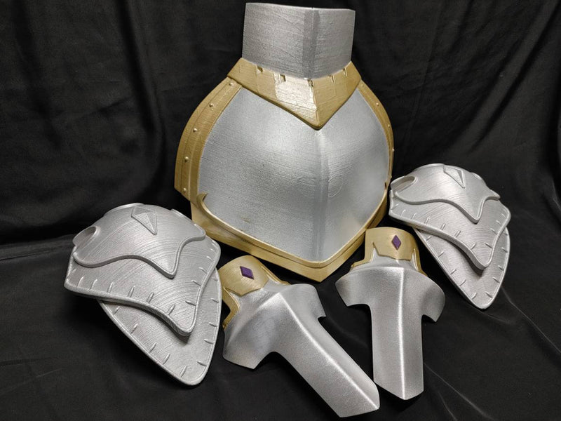 Seiya Ryuuguuin Chest and Armor Set Cosplay Piece The Hero Is Overpowered but Overly Cautious - Boosted Props